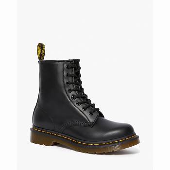 Dr Martens 1460 Smooth Kožené Lace Up - Cierne Cizmy Damske, D220SK